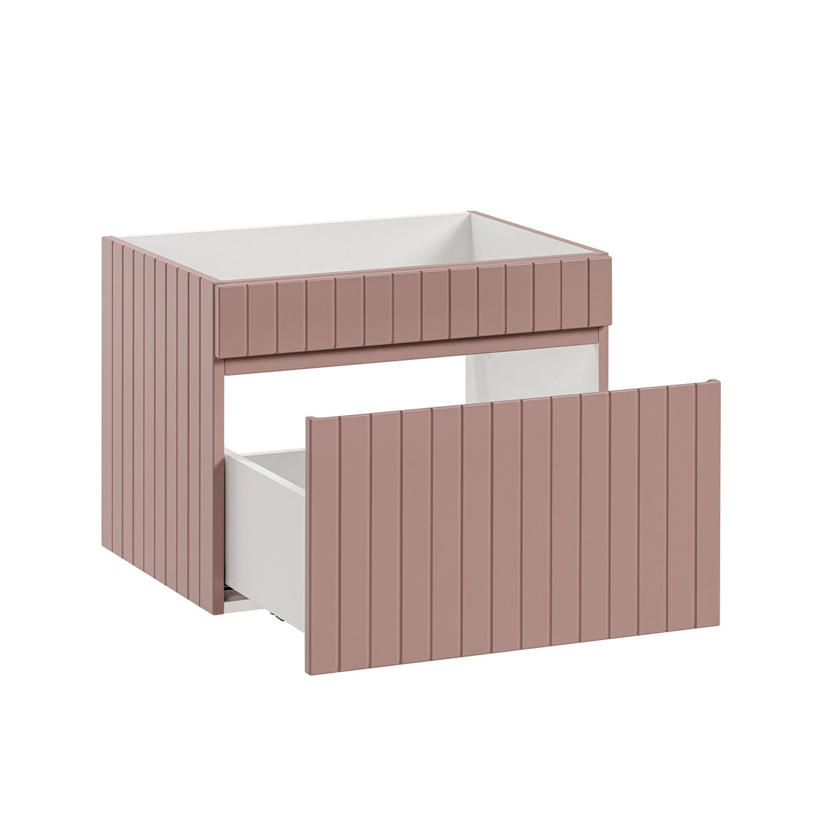 Meuble sous-vasque 60cm Zelie Rose - vue 2