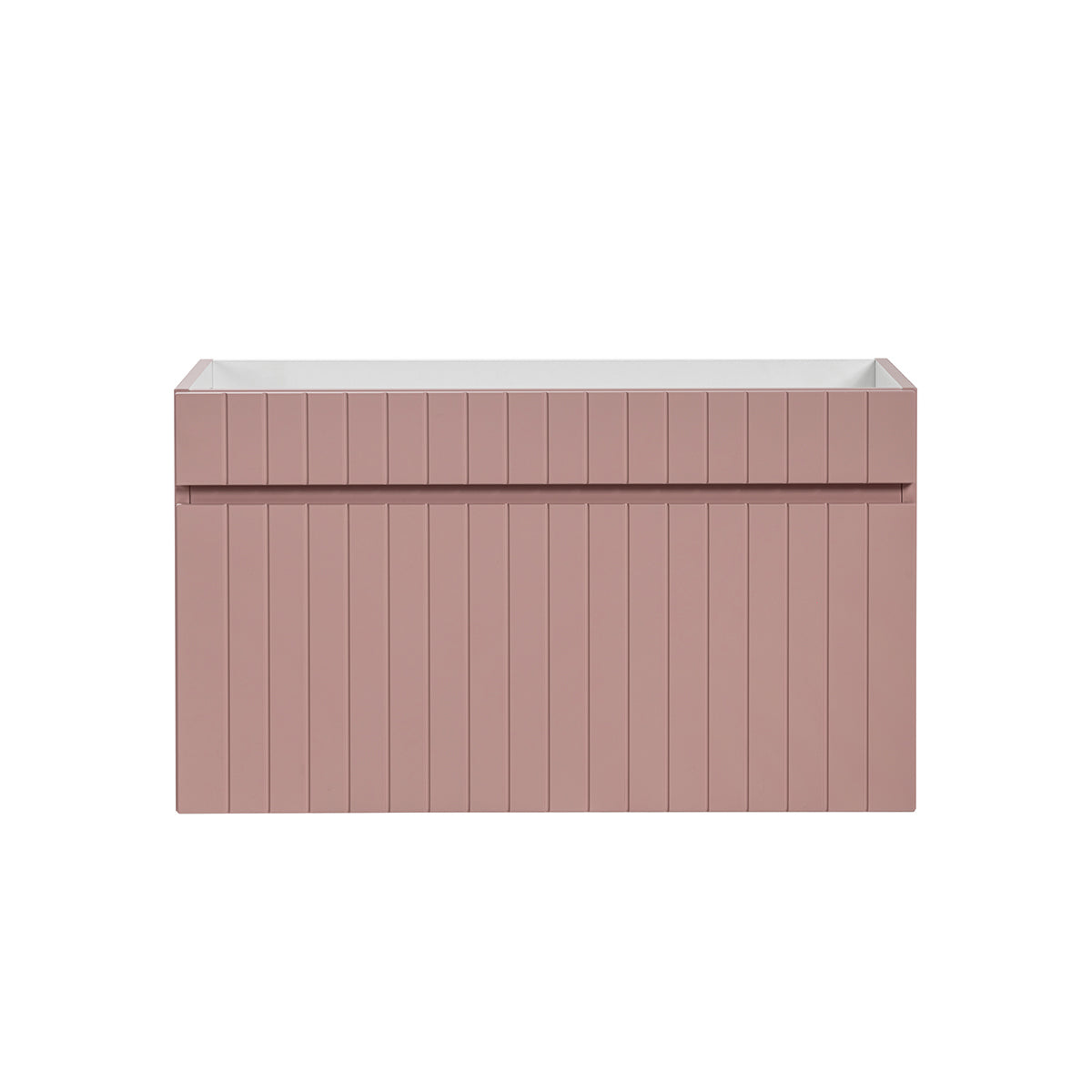 Meuble sous-vasque 80cm Zelie Rose - vue 3